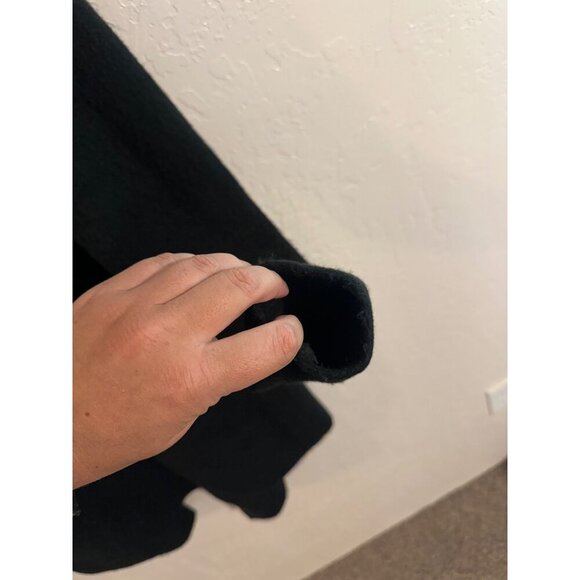 Pink Martini  Black Wool Long Sleeved Open Stockport Cardigan - Picture 11 of 11